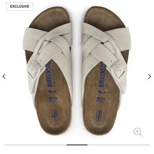 Birkenstock Lugano Soft Footbed Suede Leather